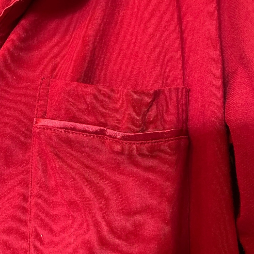 Cosabella Deep Red Buttoned Top - Picture 8 of 8